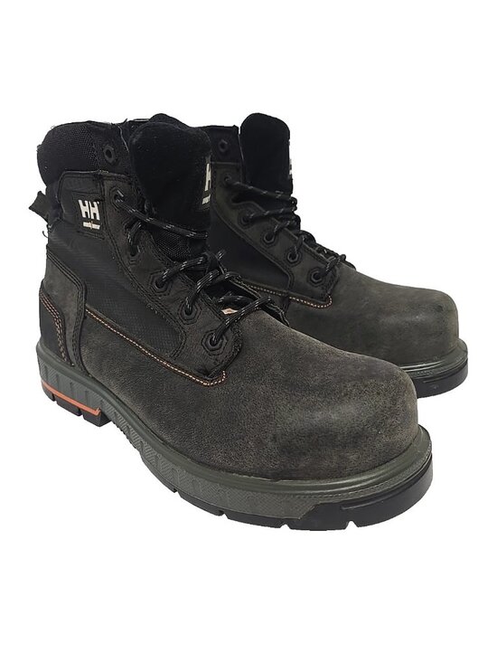 Helly Hansen Men\'s 6” FreshTech Steel Toe Work Boots HHS232001 Black Size 13M